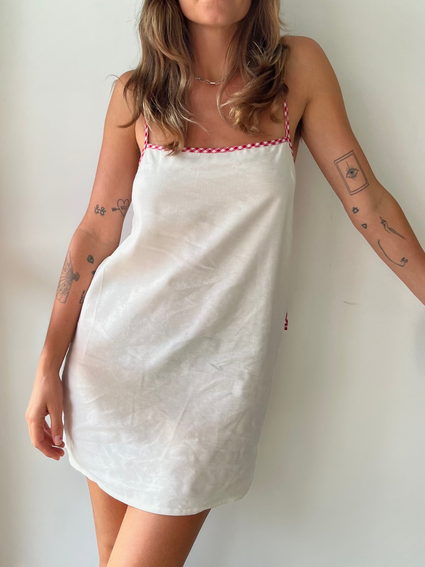 White Mini Dress