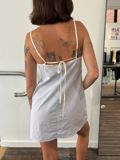 Pinstripe Mini Dress