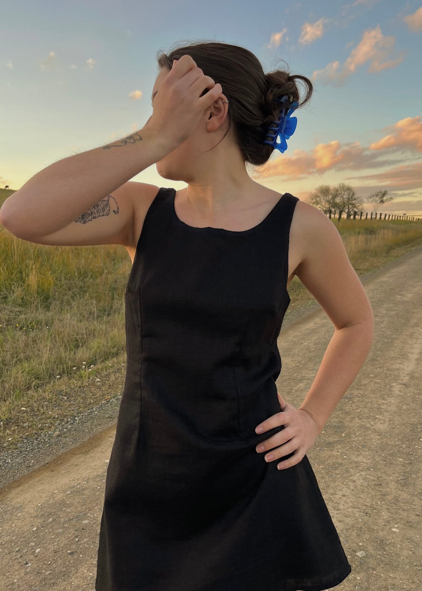 Black Shift Dress