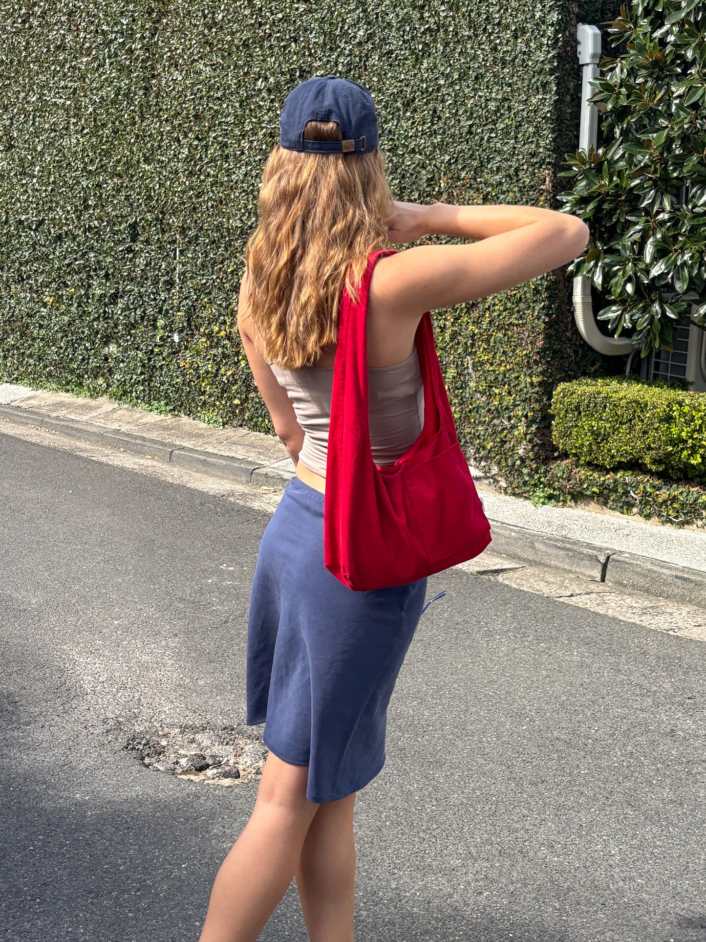 Corduroy Shoulder Bag