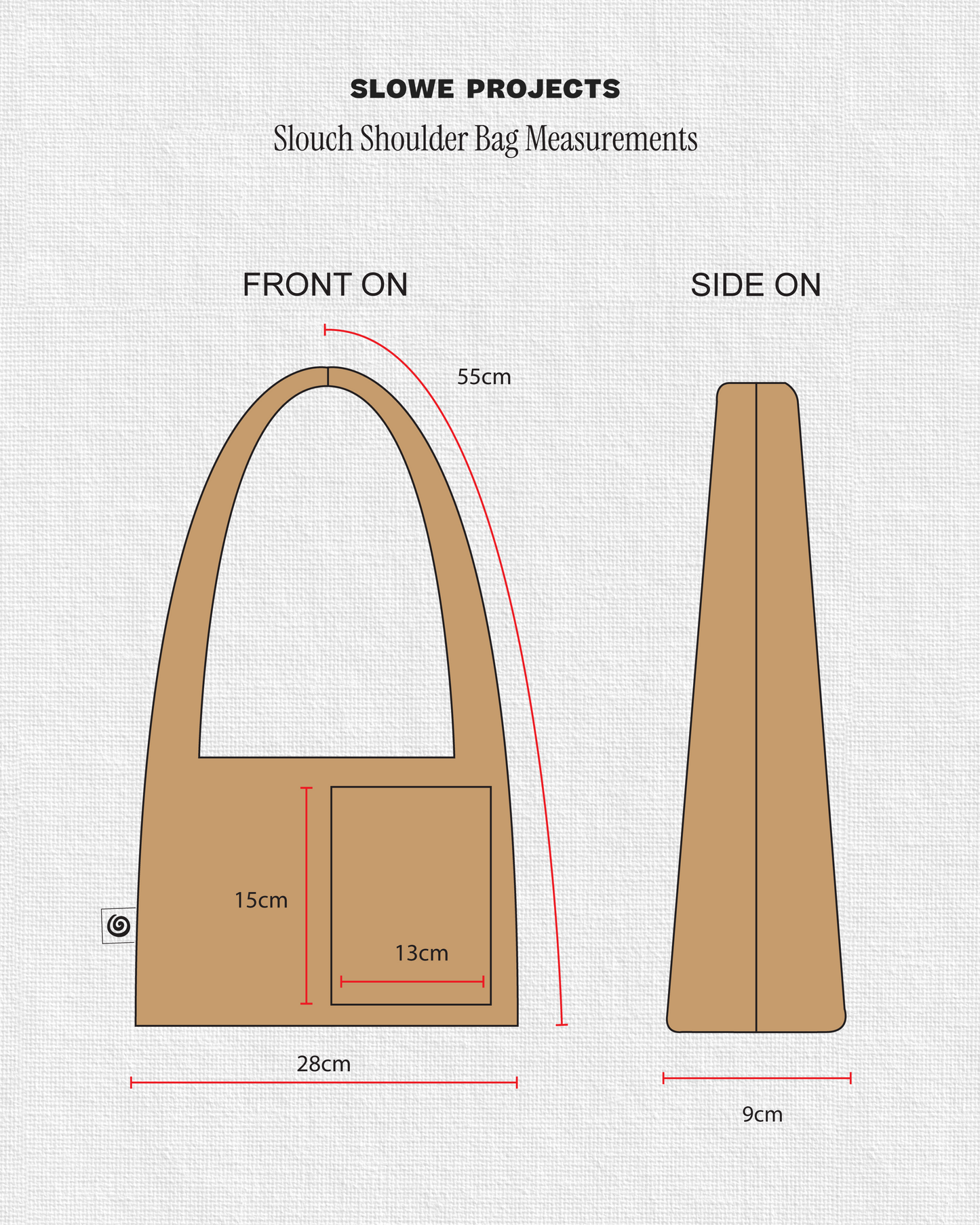 Corduroy Shoulder Bag